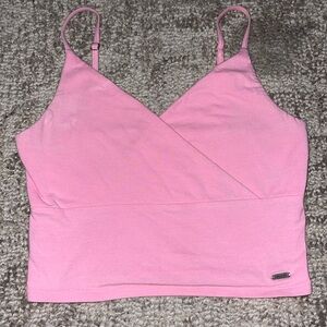 pink hollister tank